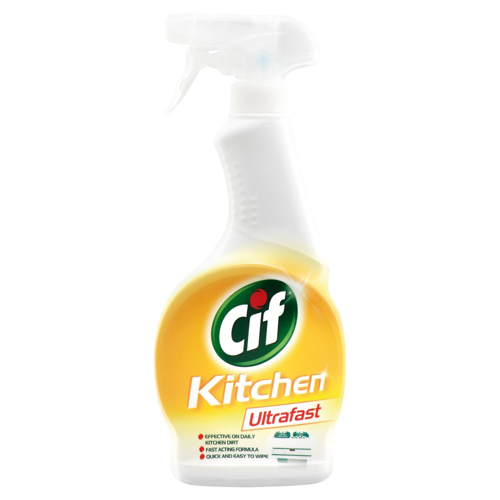 Cif Ultra Fast Kitchen Spray 450ml Cif Ultra Fast Kitchen Spray 450ml